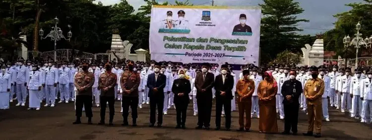 144 Kepala Desa Dilantik, Tatu Tekankan Beberapa Hal Penting