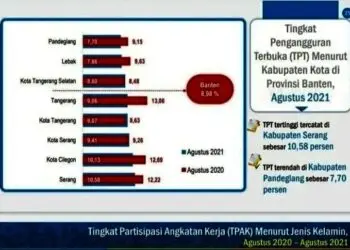 BPS: Tingkat Pengangguran Terbuka di Kota Tangerang Naik, Kini Berkisar 103.537