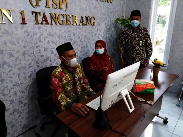 MAN 1 Tangerang Masuk Zona Integritas, Langsung Aktifkan PTSP