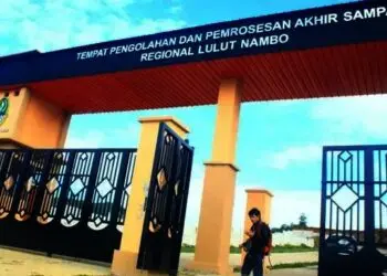 GERBANG: Tempat Pengolahan dan Pemrosesan Akhir Sampah (TPPAS) Regional LUNA (Lulut-Nambo) Kecamatan Kelapanunggal kabupaten Bogor. JPG
