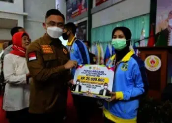 Kontingen PON Banten Dibubarkan, Bonus Dibagikan