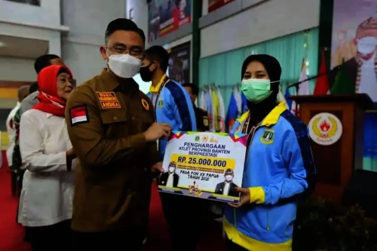 Kontingen PON Banten Dibubarkan, Bonus Dibagikan