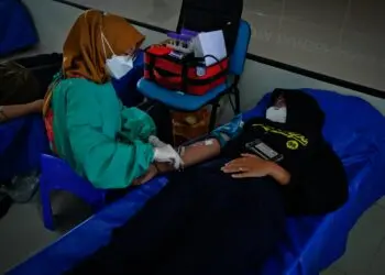 Semarakkan HUT Ke-13 Kota Tangsel, RSU Gelar Donor Darah
