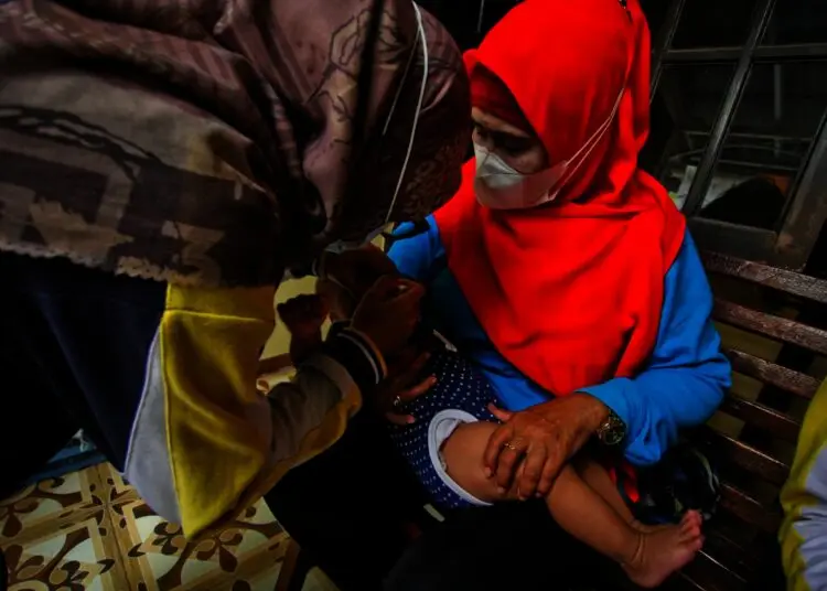 Potret Imunisasi Balita Secara Door to Door di Kota Tangerang