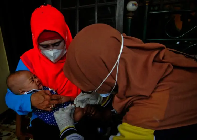 Potret Imunisasi Balita Secara Door to Door di Kota Tangerang