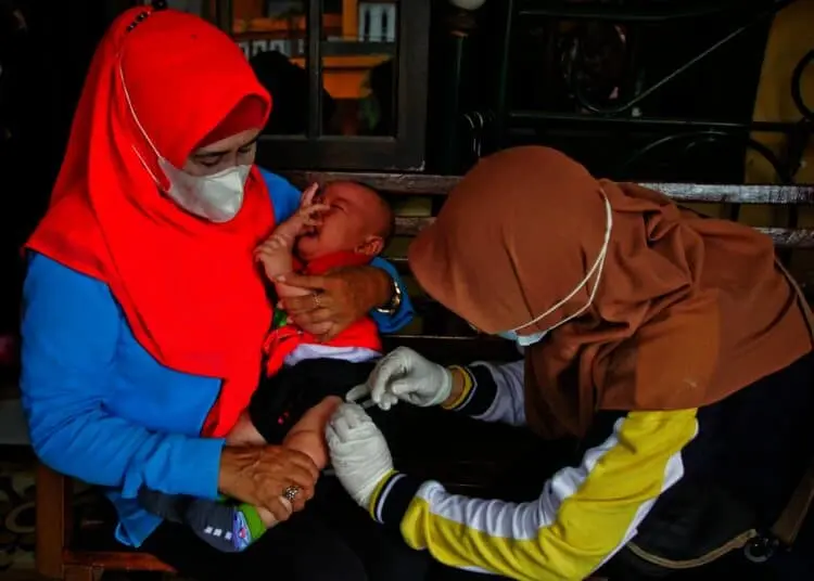 Potret Imunisasi Balita Secara Door to Door di Kota Tangerang