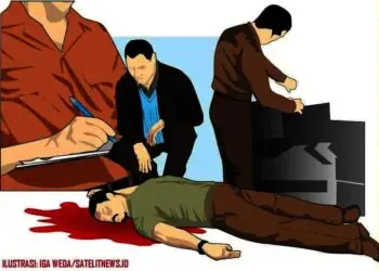 Mengerikan, Diduga Dendam, Pedagang Pasar Malabar Jadi Korban Penusukan