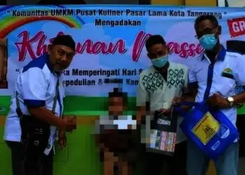 Komunitas UMKM Pasar Lama Tangerang Gelar Khitanan Massal