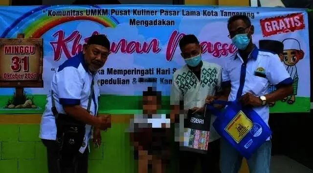Komunitas UMKM Pasar Lama Tangerang Gelar Khitanan Massal