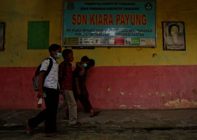 Potret PTM Terbatas di SDN Kiara Payung yang Sempat Disegel