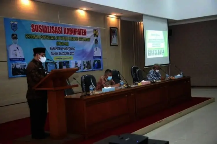 Pj Sekda Pandeglang Minta Masyarakat Rawat Pamsimas Dengan Baik