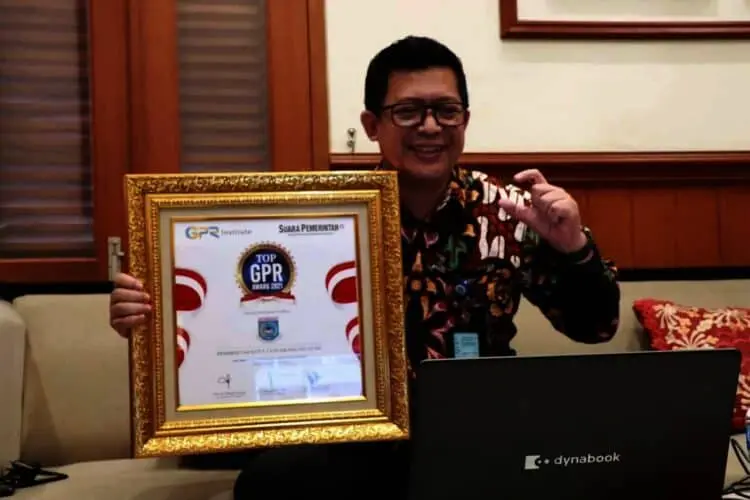 Diskominfo Tangsel Sabet Top Government Public Relations Award 2021