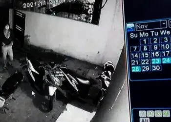 Apes, Motor Sekjen KNPI Lebak Digondol Maling