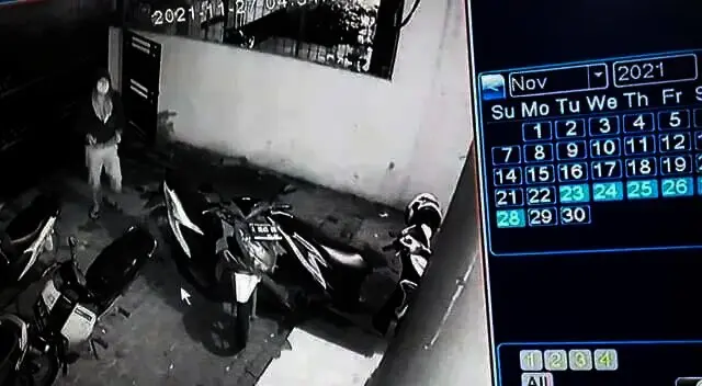 Apes, Motor Sekjen KNPI Lebak Digondol Maling