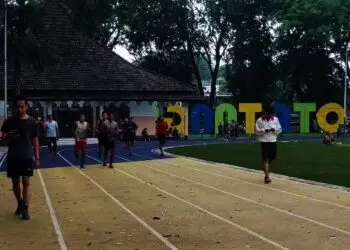 Kapasitas 75 Persen, Alun-alun Kota Tangerang Akhirnya Dibuka