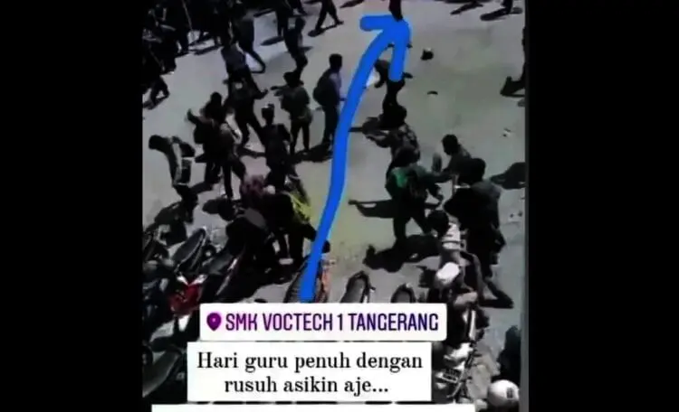 Ini Klarifikasi Kepsek Soal Siswanya yang Disebut Bentrok Saat Hari Guru