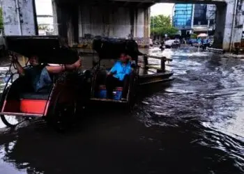 Hujan Deras, Sejumlah Titik di Kota Tergenang Air, BPBD : Aman Terkendali