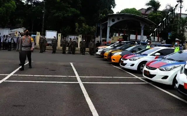 Polrestro Tangerang Kota Tilang 387 Kendaraan Dalam Operasi Zebra 2021