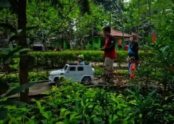 Cegah Kerumunan di Taman Tematik, Disbudpar Kota Tangerang Siagakan 60 Personel Brigade 1016