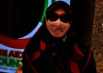 Kasi P3M Dinkes Pandeglang, dr Kartini, saat di wawancara wartawan, di lingkungan kantor IBI Pandeglang, Rabu (1/12/2021). (NIPAL SUTIANA/SATELITNEWS.ID)