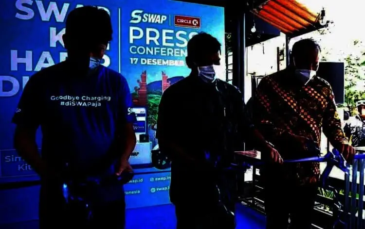 Sediakan Penukaran Baterai Motor Listrik, Swap Indonesia dan Circle-K Berkolaborasi