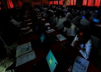 Para peserta tes SKB CPNS Pandeglang. (ISTIMEWA)