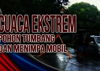 Video Ngerinya Angin Kencang yang Landa Kota Tangerang