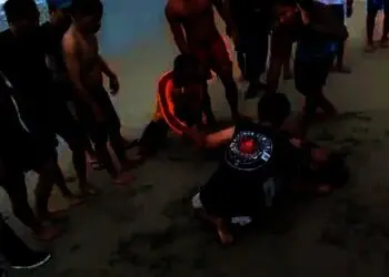 Digulung Ombak di Pantai Sawarna, Wisatawan Asal Bogor Ini Berhasil Diselamatkan