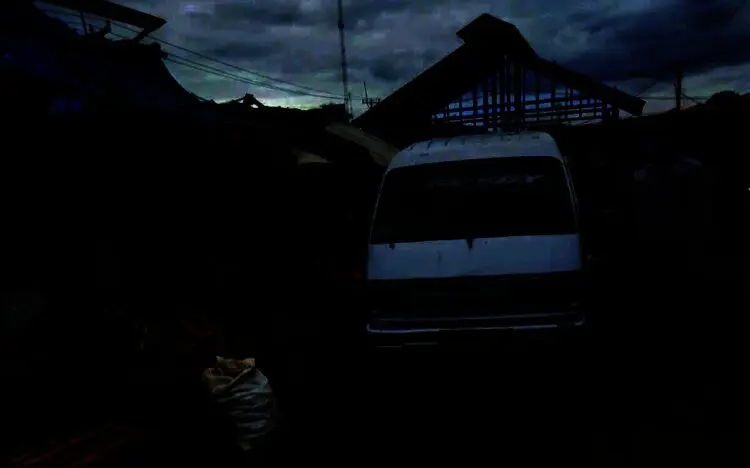 Terminal Anyer Kabupaten Serang Jadi Tempat Jualan Pedagang