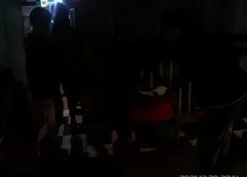 Anggota Satpol PP Pandeglang gelar Operasi Pengawasan di sejumlah wilayah, Rabu (29/12/2021) malam. (ISTIMEWA)