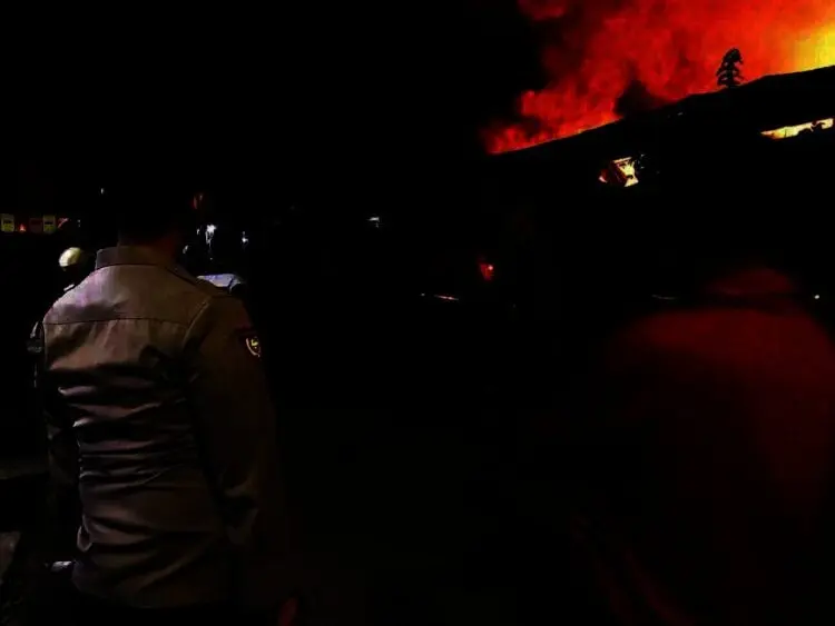 Tujuh Ruko Terbakar di Pasar Kemis, Kerugian Capai Rp 2 Miliar