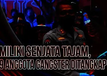 Video Polisi Tangkap 9 Anggota Gangster yang Bikin Resah di Tangerang 