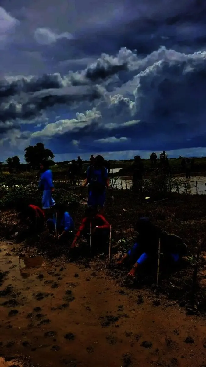 Mangrove Pulo Cangkir Bertambah 1.000 dari Komunitas Pecinta Alam Tangerang