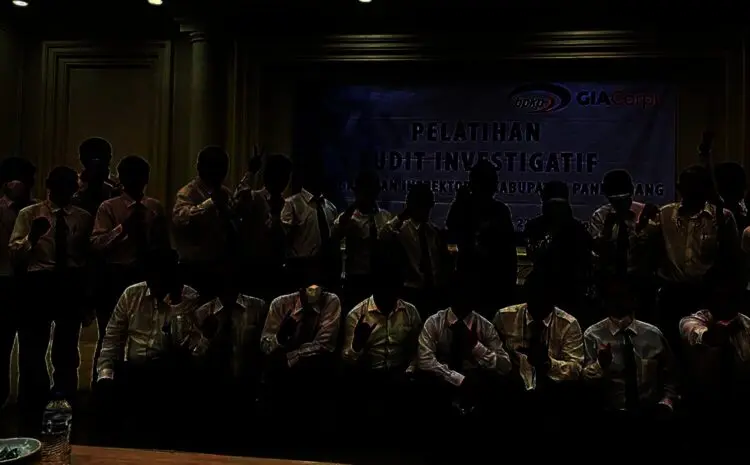 Tingkatkan SDM, Inspektorat Pandeglang Gembleng Fungsional Auditor dan PPUPD Lewat Diklat