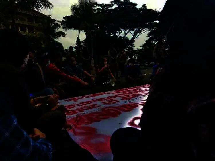 Ajukan Lima Tuntutan, Mahasiswa Demo Puspemkab Tangerang