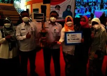 Kelurahan Karangsari Kota Tangerang Juara P2WKSS Tingkat Provinsi
