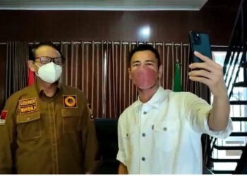 Raffi Ahmad Temui Wahidin, Siap Kelola Banten Internasional Stadium
