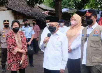 Longok Korban Gempa di Pandeglang, Wapres; Segera Kita Pikirkan Relokasi Masyarakat