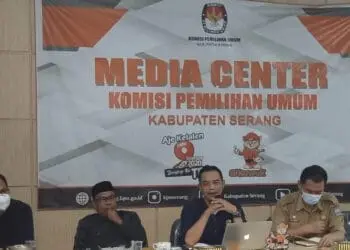 KPU Kabupaten Serang, menggelar Rakor persiapan Pilkada tahun 2024 mendatang. (ISTIMEWA)