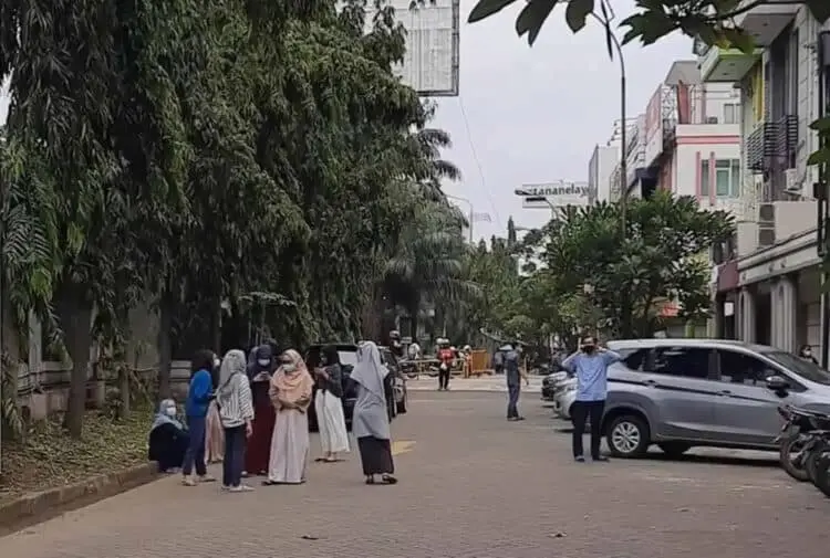 Kepanikan Penghuni Gedung di Tangerang Dampak Gempa M 6,7 Pandeglang