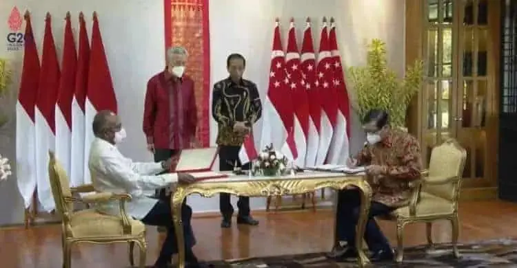 Diupayakan Sejak 1998, RI-Singapura Akhirnya Teken Perjanjian Ekstradisi