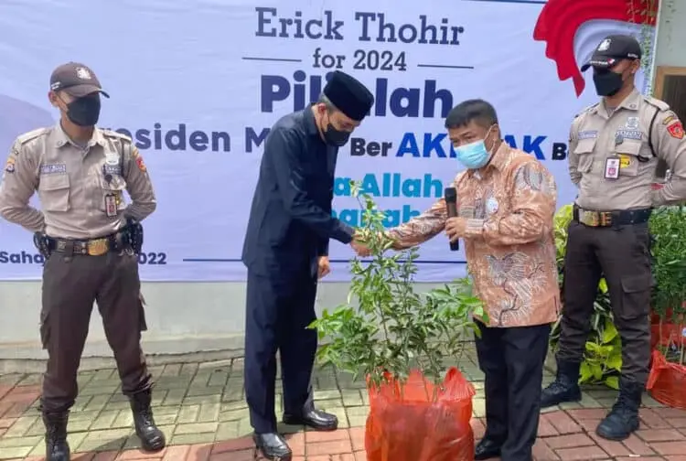 Komunitas Sahabat ETHO Deklarasikan Erick Thohir For 2024