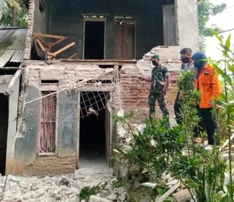 274 Rumah Rusak di Lebak, Kerugian Diprediksi 5 Miliar Rupiah