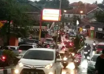 Diguyur Hujan Deras, Kota Rangkasbitung Terendam