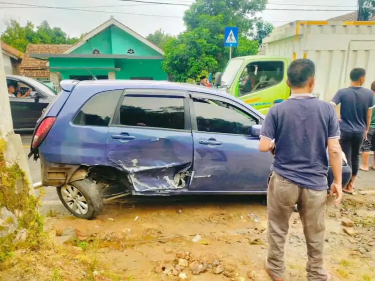 Tabrakan Beruntun di Jalan Raya Pandeglang - Rangkas, Begini Kronologisnya