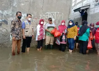 Banjir di Benda Mulai Surut, Warga Was-Was Air Naik Lagi