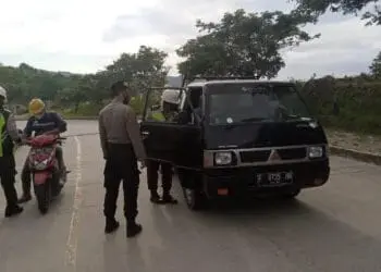 Area Keluar Masuk PT Cemindo Gemilang Lebak Dijaga Ketat Polisi, Ini Alasannya