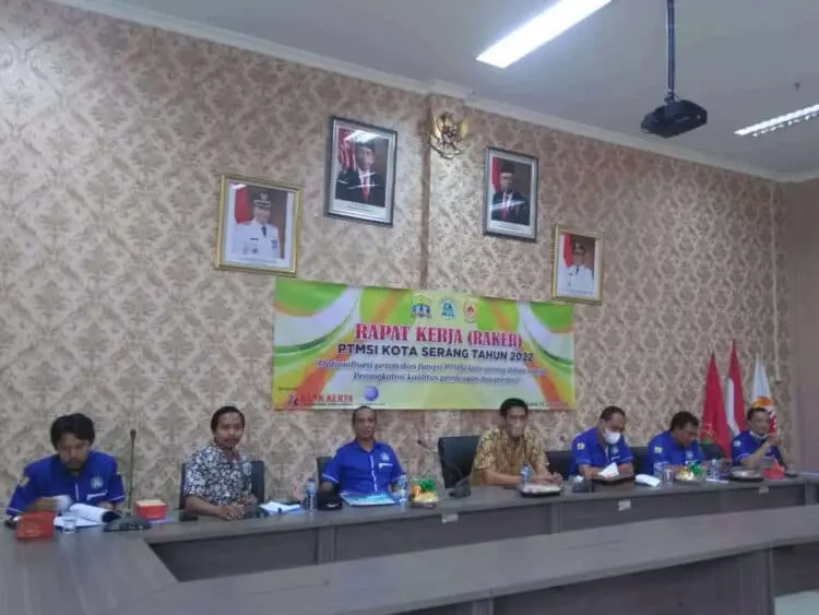 PTMSI Kota Serang Janjikan Prestasi dan Pembinaan Berjenjang