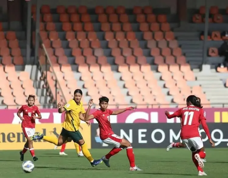 Timnas Putri Indonesia Dibantai Australia 18-0