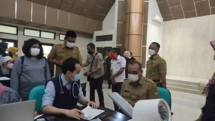 Pemkab Tangerang Targetkan 700 Orang Divaksin Booster Per Hari